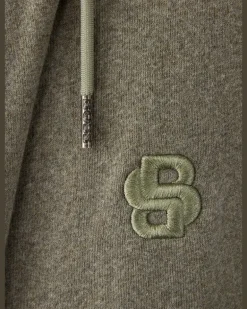 Bademantel Evening gruen Khaki