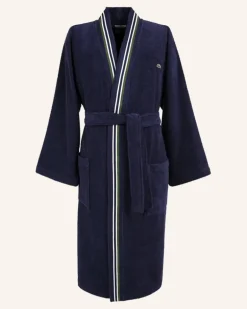 Bademantel Lclub blau Dunkelblau