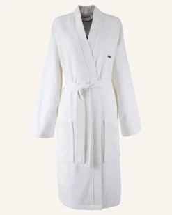 Bademantel Ldefile weiss