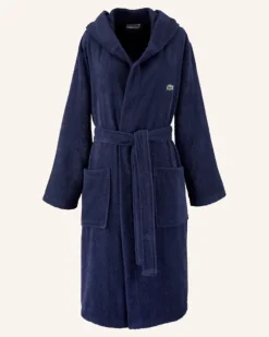 Bademantel Lopen blau Dunkelblau