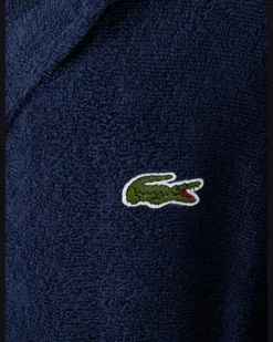 Bademantel Lopen blau Dunkelblau