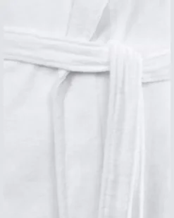 Bademantel Lrene weiss