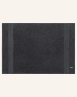 Badematte Llecroco schwarz Dunkelgrau