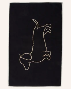 Badematte We Love Dogs schwarz