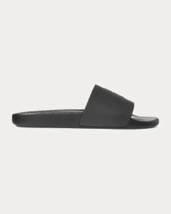 Badesandale mit charakteristischem Pony Black