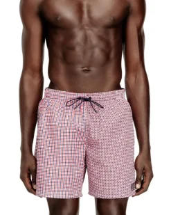 Badeshorts mit gemischten Mustern - Badeshorts - Herren - Bunt