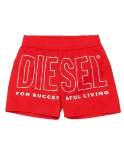 Badeshorts mit Maxi-Biscotto-Print - Beachwear - Herren - Rot