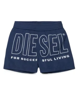 Badeshorts mit Maxi-Biscotto-Print - Beachwear - Herren - Blau