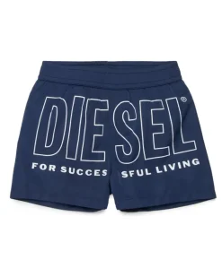Badeshorts mit Maxi-Biscotto-Print - Beachwear - Herren - Blau