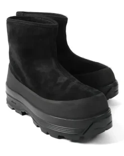 Badia Stiefel aus Wildleder - Schwarz