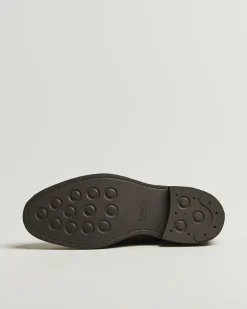 Badminton Brogue Dark Brown Grain Braun