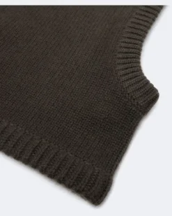Balaclava Astri aus Cashmere Braun