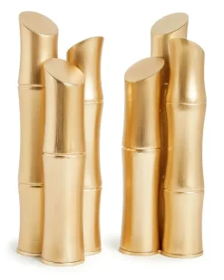 Bambou Buchstützen - Gold