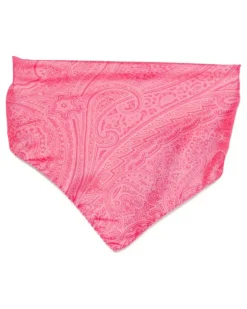 Bandana-Haarschmuck mit Paisley-Print - Rosa