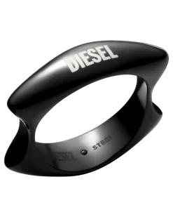 Bandring aus schwarzem Edelstahl - Ringe - Unisex -