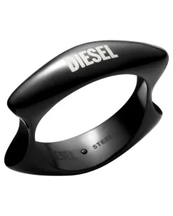 Bandring aus schwarzem Edelstahl - Ringe - Unisex -