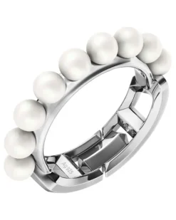 Bandring aus Sterlingsilber und Perle - Ringe - Unisex -