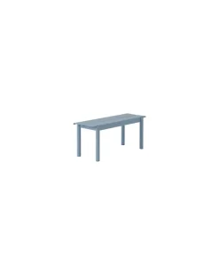 Bank Linear - Blau - Aluzinc - Designer Thomas Bentzen