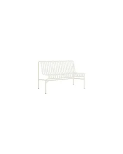Bank mit Rückenlehne Palissade - Weiß - Stahl - Designer Ronan & Erwan Bouroullec