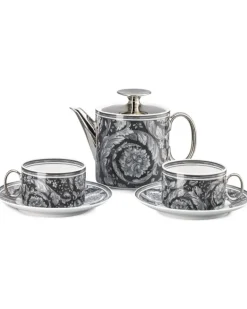 Barocco Haze Teeservice (2er-Set) - Schwarz