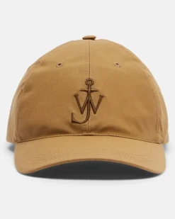 Baseballcap aus Baumwolle Beige