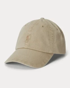 Baseballkappe aus Twill Tan