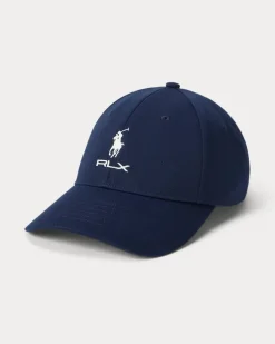 Baseballkappe mit gesticktem Logo Blue