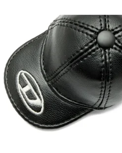 Baseball Schlüsselanhänger mit Baseballkappe - Schwarz