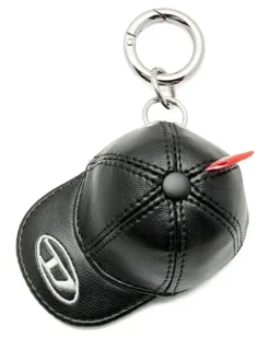 Baseball Schlüsselanhänger mit Baseballkappe - Schwarz