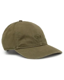 Basecap aus gewaschenem Baumwolltwill - Hüte - Herren - Grün