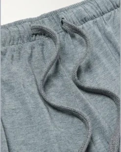 Basel Stretch-Micro Modal Jersey Pyjama Shorts Gray
