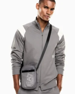 Bauchtasche aus Funktionsgewebe Grau