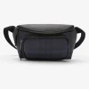 Bauchtasche „City“ in Check Marineblau