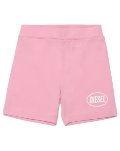 Baumwollshorts mit Logoprint - Kurze Hosen - Unisex - Rosa
