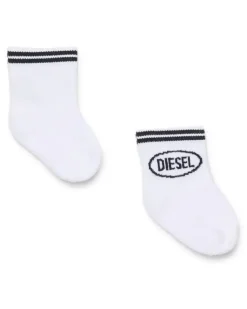 Baumwollsocken mit gestreiften Bündchen - Weitere Accessoires - Unisex - Bunt
