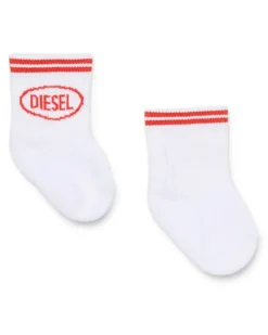 Baumwollsocken mit gestreiften Bündchen - Weitere Accessoires - Unisex - Bunt