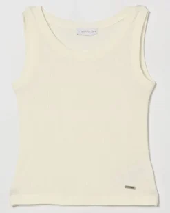 Baumwoll-Tanktop Yellow