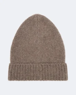 Beanie Pavir aus Kaschmir Grau