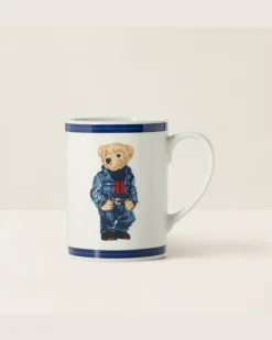 Becher mit Polo Bear White