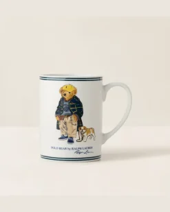 Becher mit Toggle Coat Polo Bear White