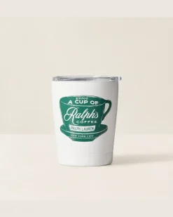 Becher Ralph Lauren's Coffee für unterwegs White