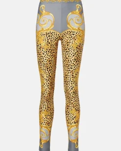 Bedruckte Leggings aus Jersey Multicolor