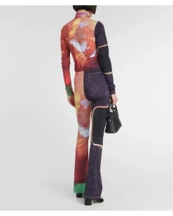 Bedruckte Leggings Multicolor