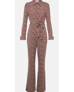 Bedruckter Jumpsuit Michelle aus Jersey Multicolor