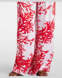 Bedruckter Jumpsuit Naomi Rot