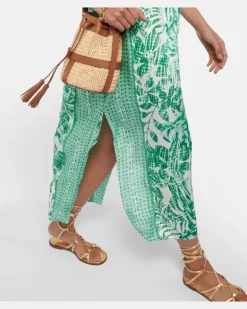 Bedruckter Kaftan Amaya GrüN