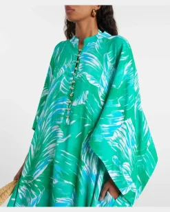 Bedruckter Kaftan Edith GrüN