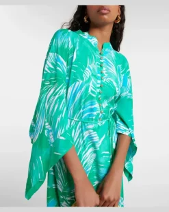 Bedruckter Kaftan Edith GrüN