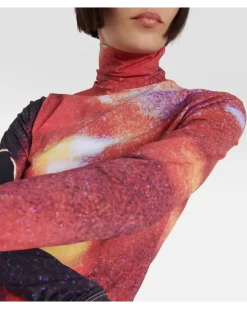 Bedrucktes Longsleeve Multicolor