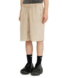 Behandelte Nylon-Shorts - Kurze Hosen - Herren - Beige